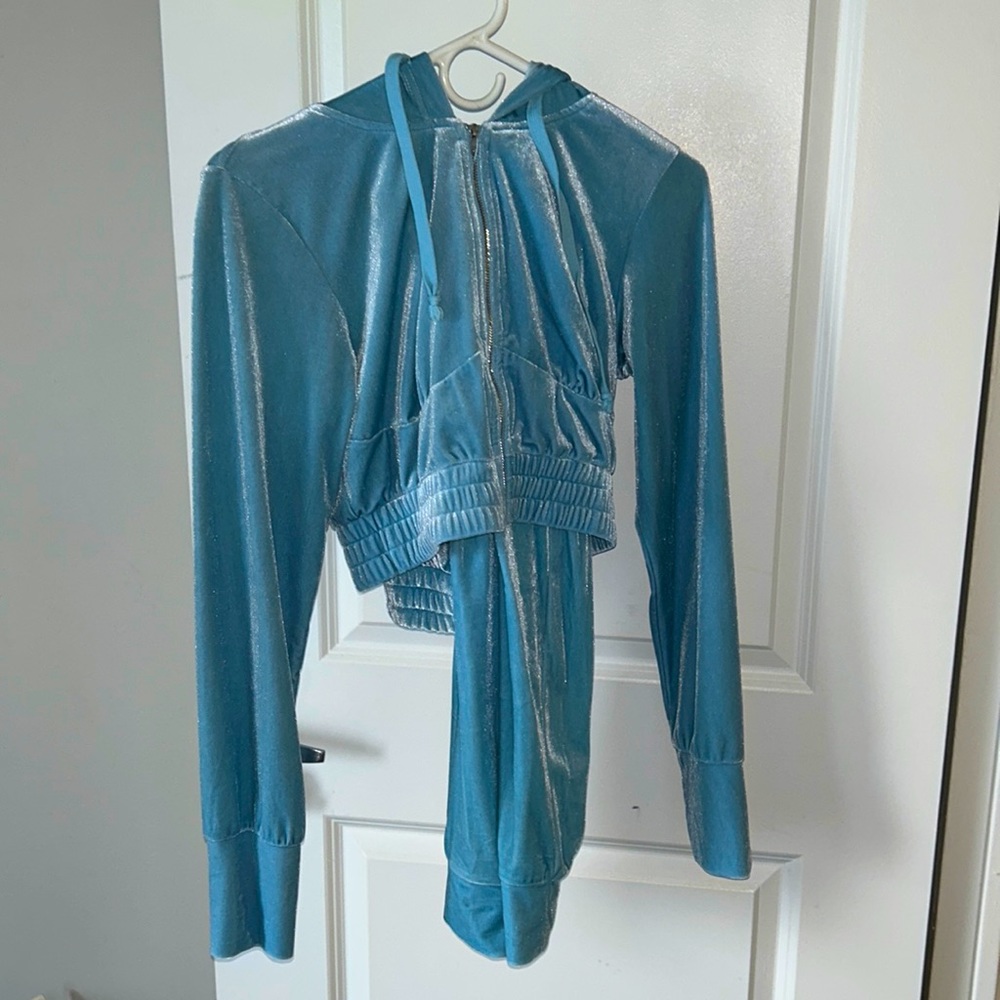 Velvet sweatsuit